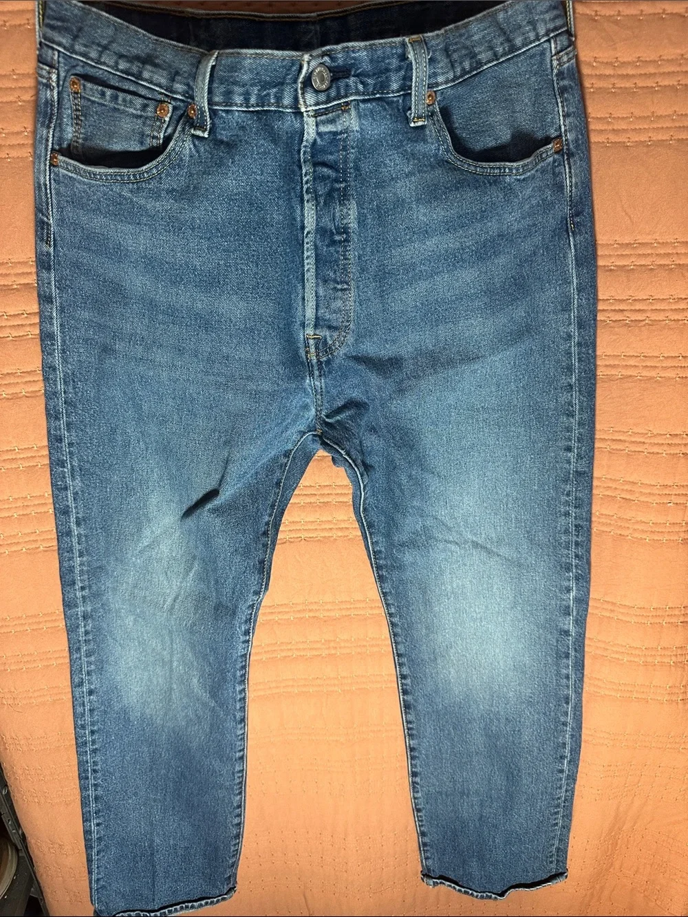 Levi's Men's Blue Straight Jeans